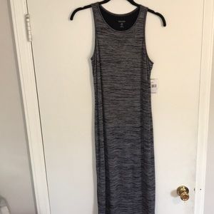 NWT Kensie Midi Dress - Black/Grey